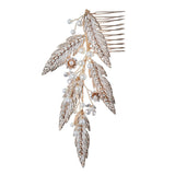 Pearl Tiara Hair Comb for Women Mother Daughter PR