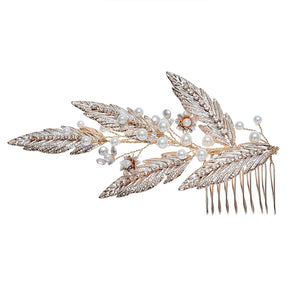 Pearl Tiara Hair Comb for Women Mother Daughter PR