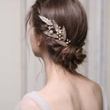 Pearl Tiara Hair Comb for Women Mother Daughter PR