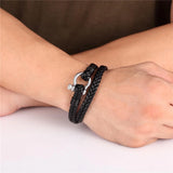 Women's Smart Watch with Music & Stylish Leather Bracelet
