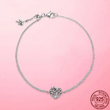 925 Silver Heart Family Tree of Life Bracelet