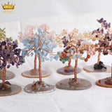Feng Shui Crystal Tree Gemstones Money Tree Healing Decoration