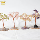 Feng Shui Crystal Tree Gemstones Money Tree Healing Decoration
