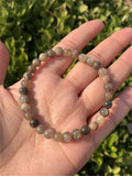 Moonstone Sunstone Bracelet AA Crystal Healing Jewelry