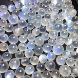 Moonstone Small Ball Sphere Beads Crystal Reiki Healing Stones
