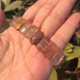 Colorful Rutilated Quartz Bracelet for Healing