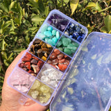 Natural Crystal Gemstone Quartz Gravel Reiki Healing Home Decor Jewelry Gift