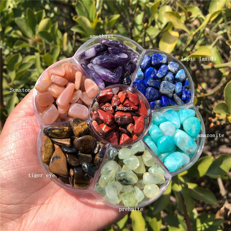Natural Crystal Gemstone Quartz Gravel Reiki Healing Home Decor Jewelry Gift