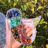 Natural Crystal Gemstone Quartz Gravel Reiki Healing Home Decor Jewelry Gift