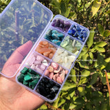 Natural Crystal Gemstone Quartz Gravel Reiki Healing Home Decor Jewelry Gift