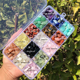Natural Crystal Gemstone Quartz Gravel Reiki Healing Home Decor Jewelry Gift