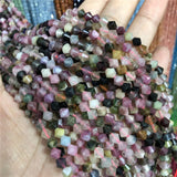Fengbaowu Tourmaline 5.5*6mm Disc Beads Row DIY Jewelry Making