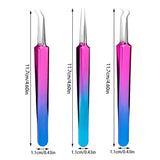 Colorful Stainless Steel Tweezers for DIY Beading Jewelry