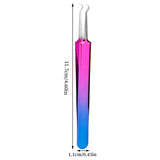 Colorful Stainless Steel Tweezers for DIY Beading Jewelry
