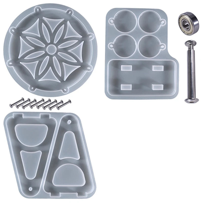 Ferris Wheel Silicone Mold DIY Resin Casting Molds Candle Mould