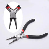 DIY Ferronickel Carbon-Hardened Steel Round Nose End Cutting Pliers