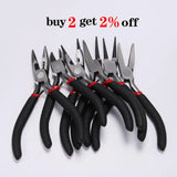 DIY Ferronickel Carbon-Hardened Steel Round Nose End Cutting Pliers
