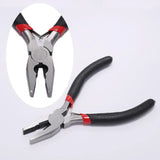 DIY Ferronickel Carbon-Hardened Steel Round Nose End Cutting Pliers
