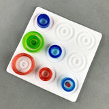 Silicone Ferrule Game Epoxy Casting Molds for DIY Crafts