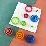 Silicone Ferrule Game Epoxy Casting Molds for DIY Crafts