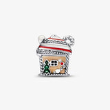 Gingerbread House Charm for Bracelet Bangle Jewelry Making