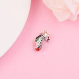 Festive Mouse & Stocking Charm Christmas Beads DIY Jewelry Bracelet