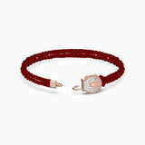 Festive Red Hand Rope Lock Bracelet