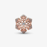 Snowflake Charm for Bracelet Bangle Jewelry Making Berloque