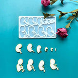 Fetus Development Silicone Mould DIY Crafts Jewelry Mold