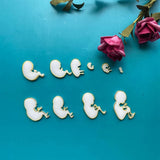 Fetus Development Silicone Mould DIY Crafts Jewelry Mold
