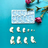 Fetus Development Silicone Mold DIY Jewelry Crafts