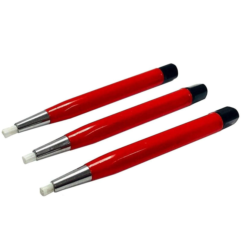 Fiberglass Scratch Brush Pen 3Pcs for Jewelry Watch Coin Cleaning
