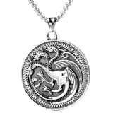 Fierce Animal Dragon Necklace Dragon Jewelry