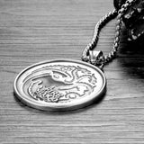 Fierce Animal Dragon Necklace Dragon Jewelry