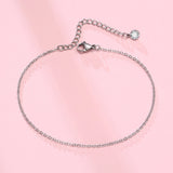 Figaro Chain Anklet,Adjustable Anklet for Men Women