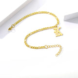Old English Initial Letters Necklace