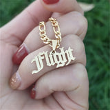 Chain Name Necklaces Personalized Jewelry Nameplate Choker Necklace