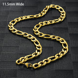 Stainless Steel Necklaces Link Men Women Chains Fancy Christmas