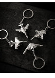 Fighter Sequence Keychain Pendant Car Chain Key Ring Men's Schoolbag Pendant
