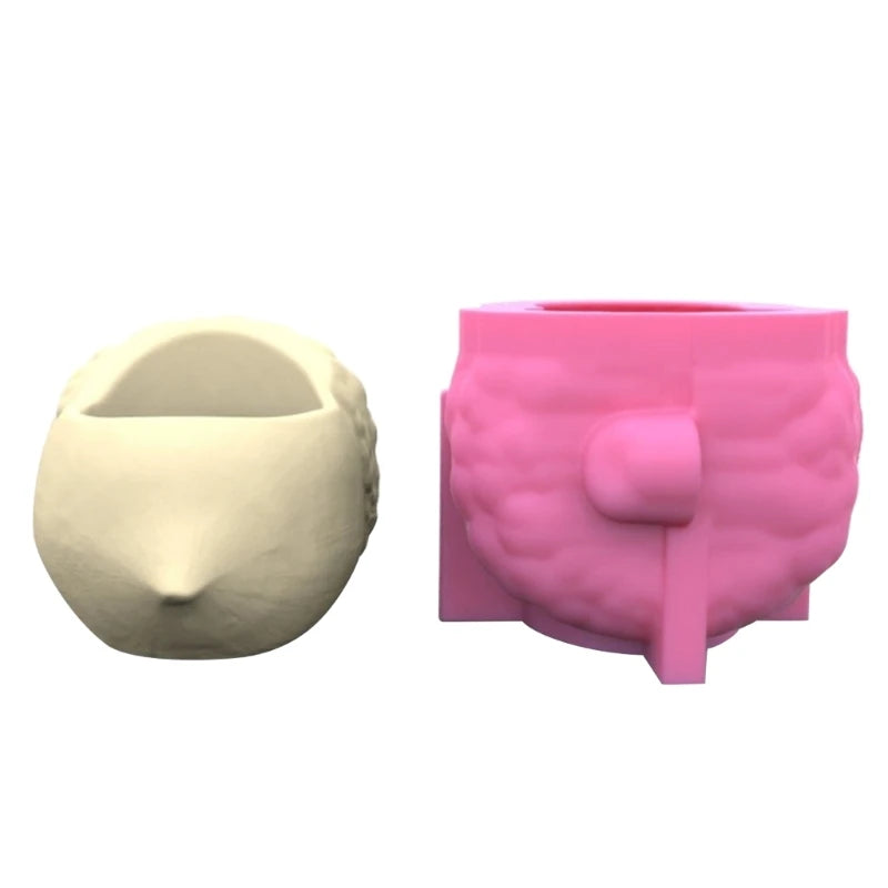 Pen Holder Silicone Mold for Succulent Flowerpot