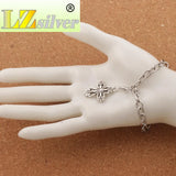 Filigree Heart Cross Clasp Charm Beads 15PCS C425