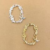 Metal Bird & Flower Charms for Women Earrings