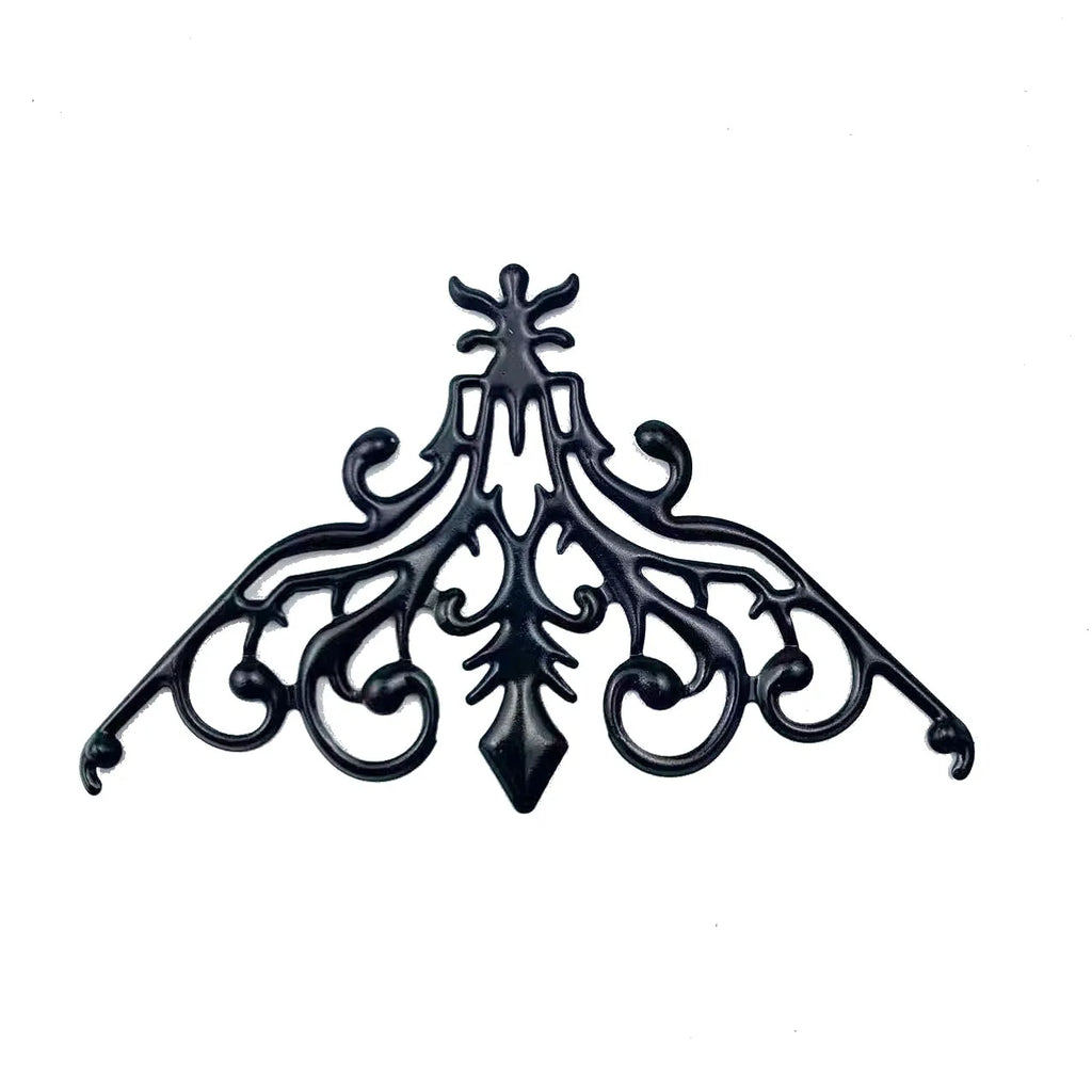 Metal European Filigree Pattern DIY Jewelry Making Box Decoration