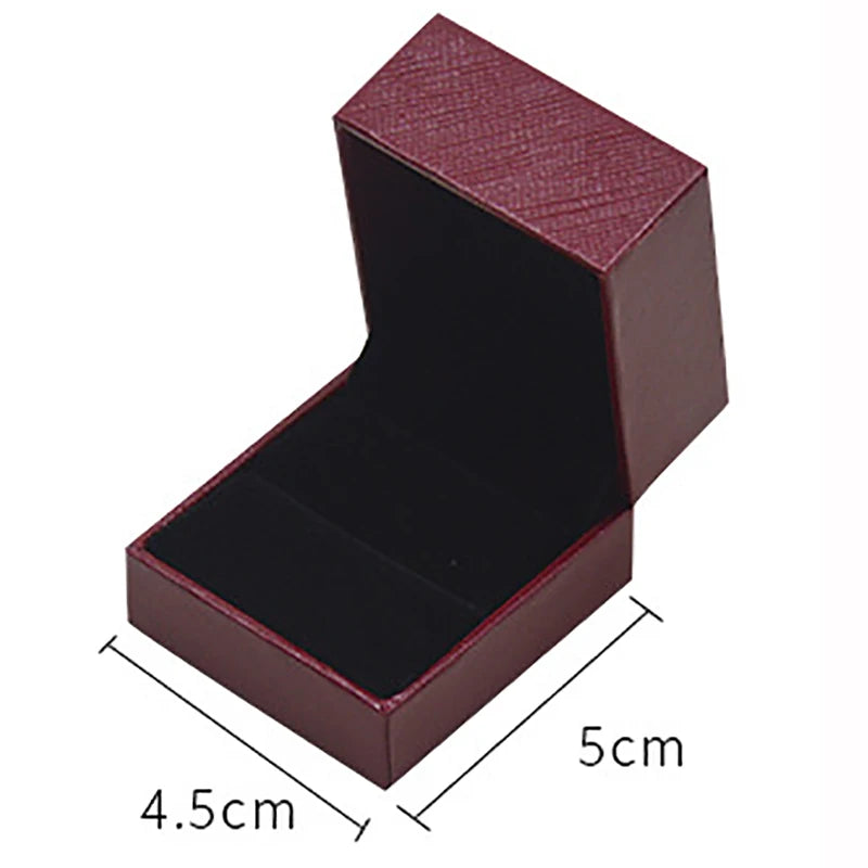 Vellum Bracelet Jewelry Box Plastic Necklace Ring Pendant Box