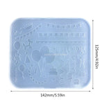 Silicone Balloon Quicksand Mold for Keyring Pendant Ornament