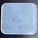 Silicone Balloon Quicksand Mold for Keyring Pendant Ornament