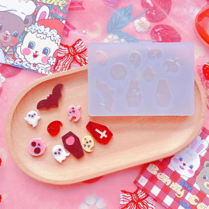 Quicksand Silicone Mold for Keyring Pendant Gift