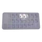 Poker Cards Silicone Mold for Keyring Pendant - Birthday Gift