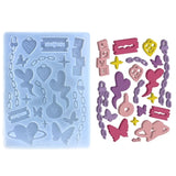 Various Symbols Silicone Mold Woman Keychain Bag Decor Mold