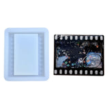 Quicksand Photo Frame Pendant Silicone Mold Resin Casting Jewelry Tool